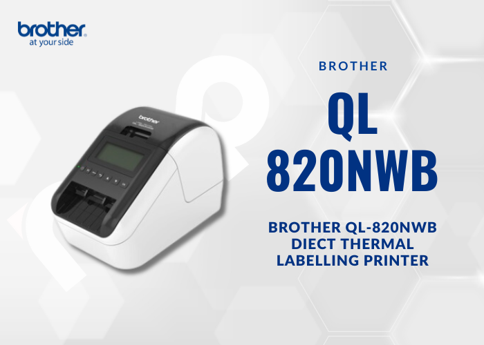 Brother QL-820NWB Labelling Deirect Thermal Printer