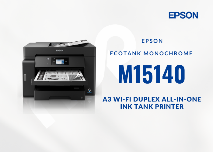 Epson EcoTank Monochrome M15140 A3 Wi-Fi Duplex All-in-One Ink Tank Printer