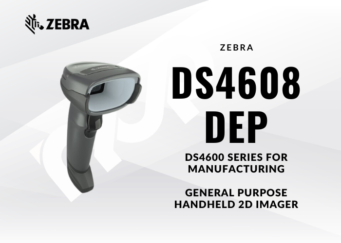 Zebra DS4608-DEP For Manufacuring Handheld 2D Imager