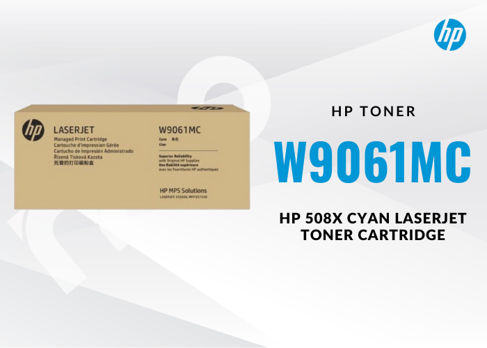 HP 508X Cyan LaserJet Toner Cartridge