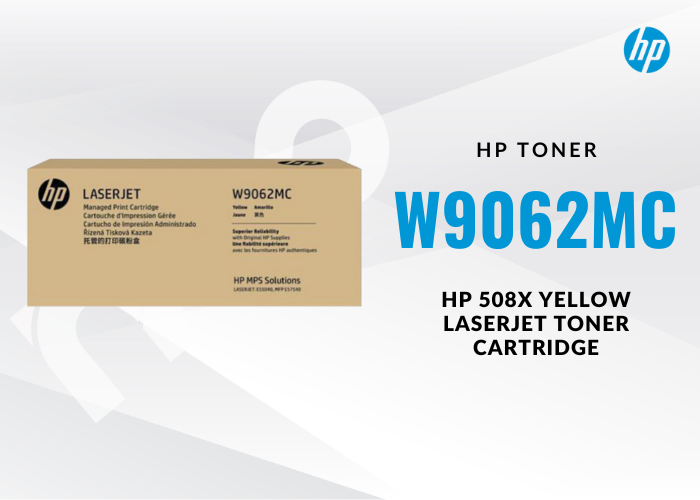 HP 508X Yellow LaserJet Toner Cartridge