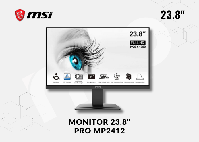 MSI PRO-MP2412 Monitor 23.8''