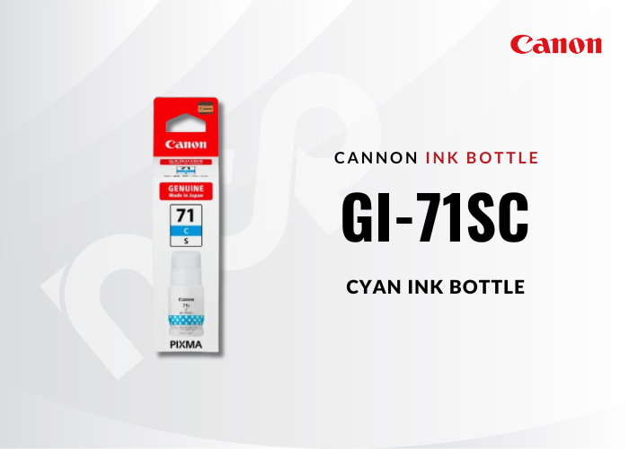 CANON GI-71SC CYAN INK BOTTLE