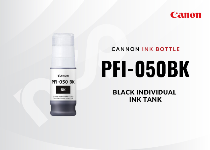 CANON PFI-050BK BLACK Individual  Ink Tank