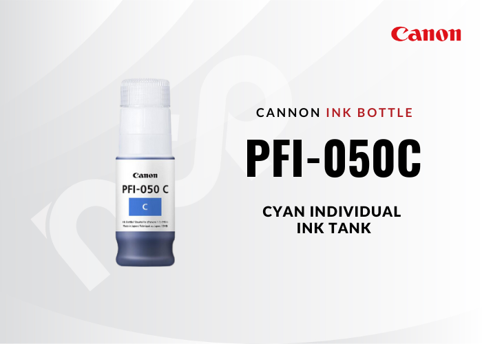 CANON PFI-050C CYAN Individual  Ink Tank - Copy