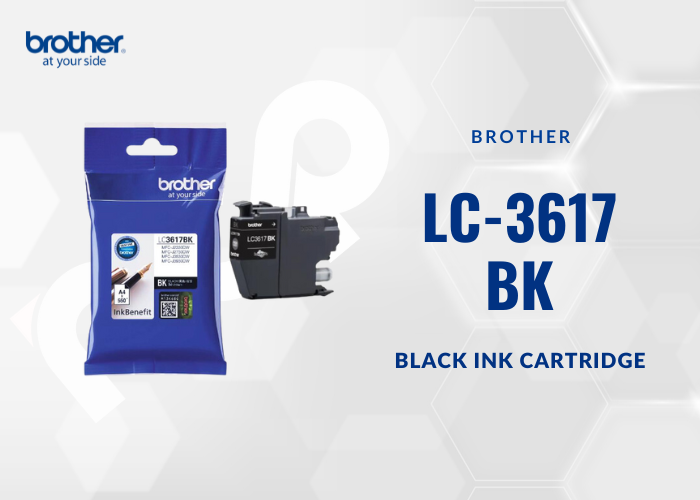 BROTHER LC-3617BK BLACK INK CARTRIDGE